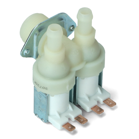 ELETROVALVULA DUPLA 90 GRAUS 230V FINA