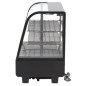 Expositor de Pastelaria - 100 l - 68 cm - Portas Traseiras de Correr Expositor de Pastelaria - 100 l - 68 cm - Portas Traseiras de Correr
