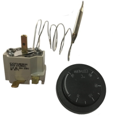 Termostato Cotherm KGTH 0221 20A (0-190ºC) | Peças Hotelaria