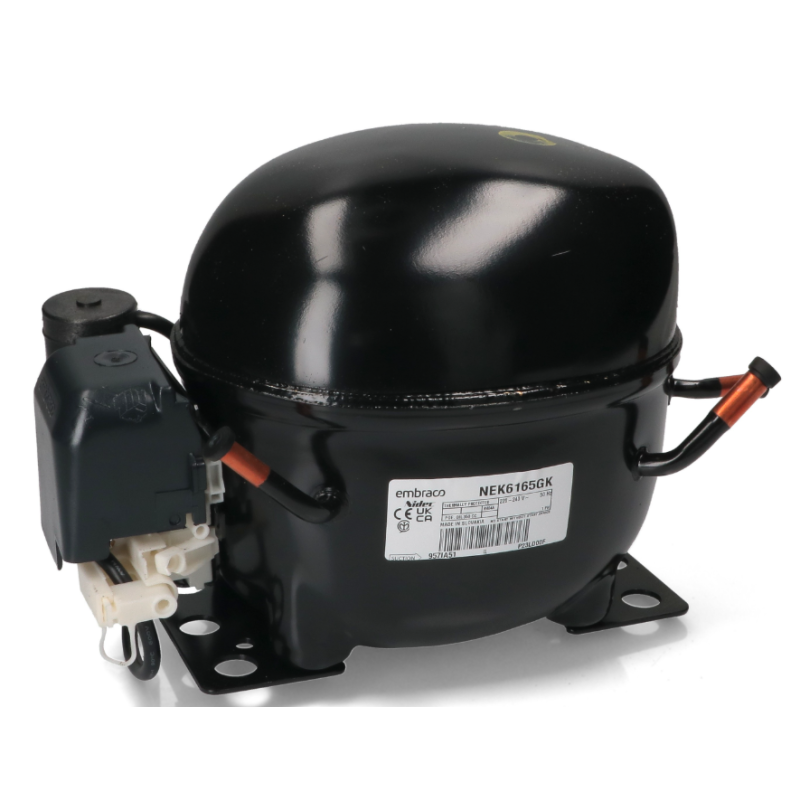 COMPRESSOR EMBRACO NEK6165GK 1/3 R404a MHBP 6,2cc COMPRESSOR EMBRACO NEK6165GK 1/3 R404a MHBP 6,2cc