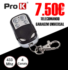 TELECOMANDO GARAGEM UNIVERSAL